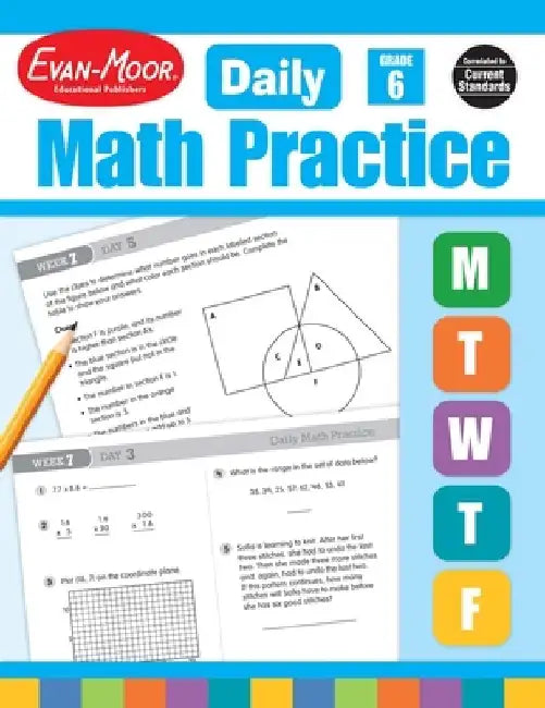 Daily Math Practice, Grade 6 by Evan-Moor Educational Publishers