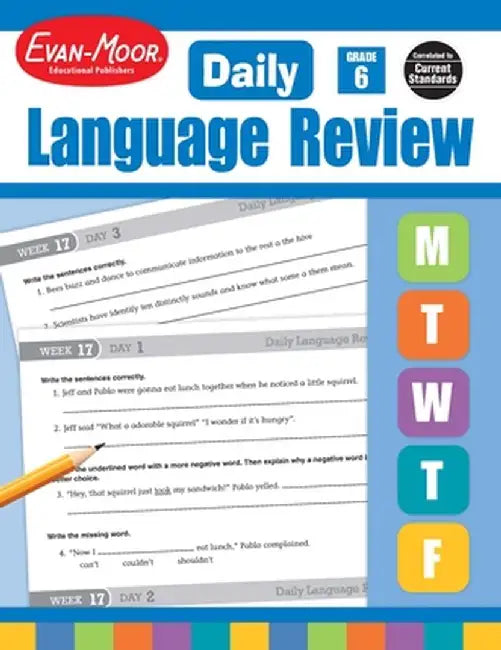 Daily Language Review Grade 6+ by Evan-Moor Educational Publishers