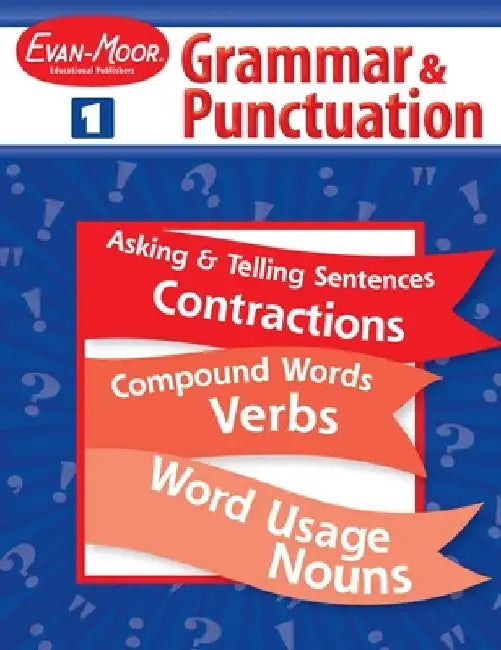 Grammar & Punctuation Grade 1 by Evan-Moor Educational Publishers
