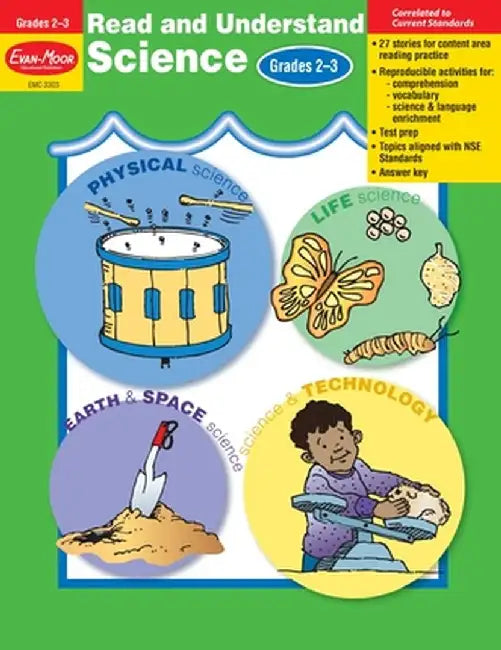 Read & Understand Science Grades 2-3 by Evan-Moor Educational Publishers
