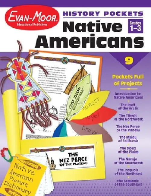 Native Americans Grade 1-3 by Evan-Moor Educational Publishers