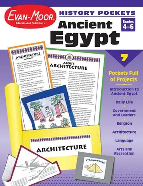 Ancient Egypt Grade 4-6+ by Evan-Moor Educational Publishers
