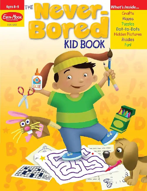 The Never-Bored Kid Book by Evan-Moor Educational Publishers