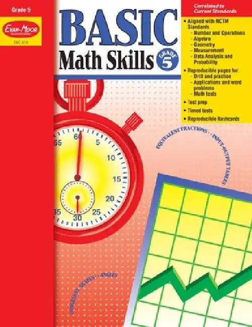Basic Math Skills Grade 5 by Evan-Moor Educational Publishers