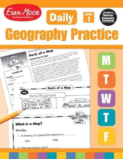 Daily Geography Practice: Grade 1 by Evan-Moor Educational Publishers