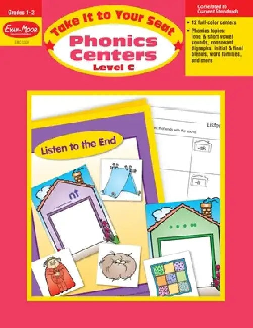 Phonics Centers Level C by Evan-Moor Educational Publishers