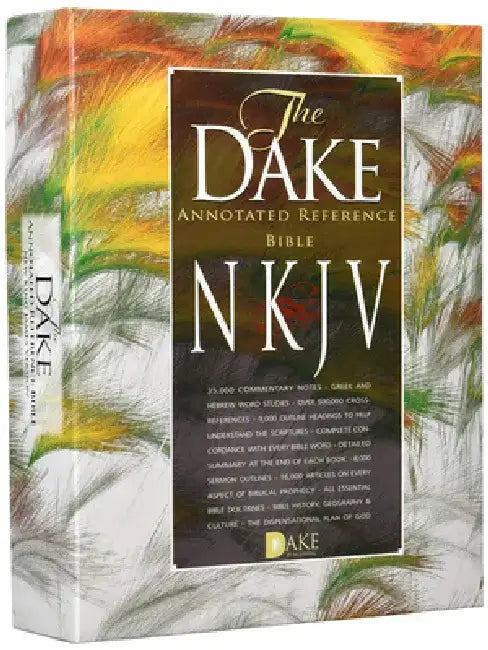 Dake NKJV Burgundy Bonded Leather: Dake NKJV Burg Bonded by Finis J. Dake