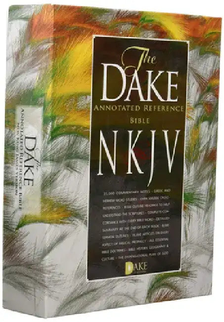 Dake NKJV Black Bonded Leather by Finis J. Dake