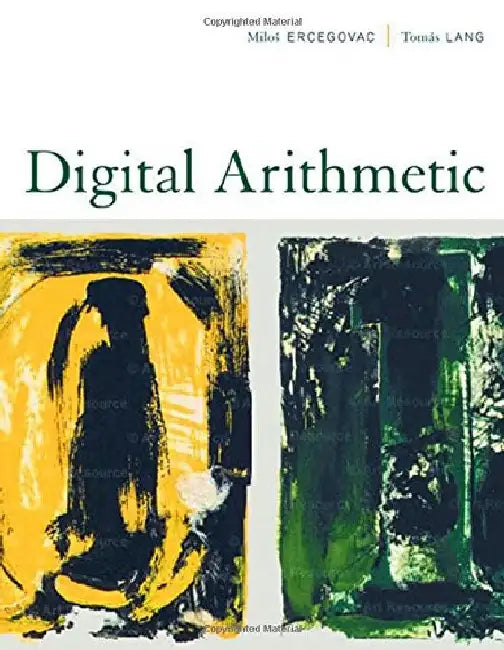 Digital Arithmetic by Milos D. Ercegovac