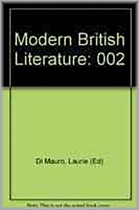 Modern British Literature  (Vol. 2)