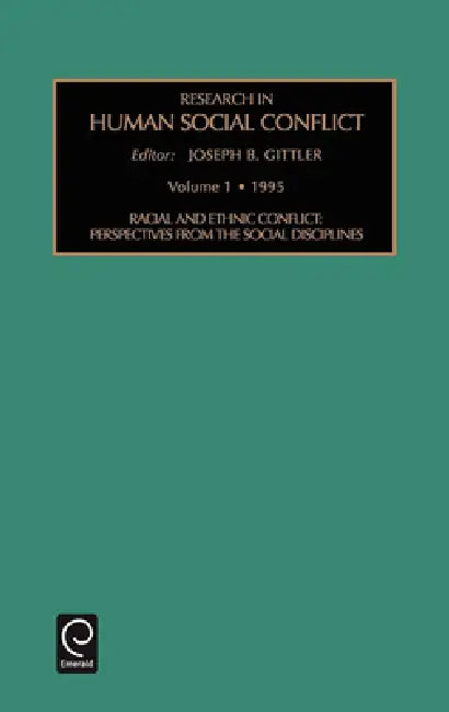 Res Hum Soc Conf V 1 by Joseph B. Gittler