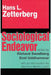 Sociological Endeavor by Hans Zetterberg