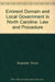 Eminent Domain and Local Government in North Carolina: Law and Procedure by Charles A. Szypszak