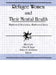 Refugee Women and Their Mental Health: Shattered Societies, Shattered Lives by Ellen Cole