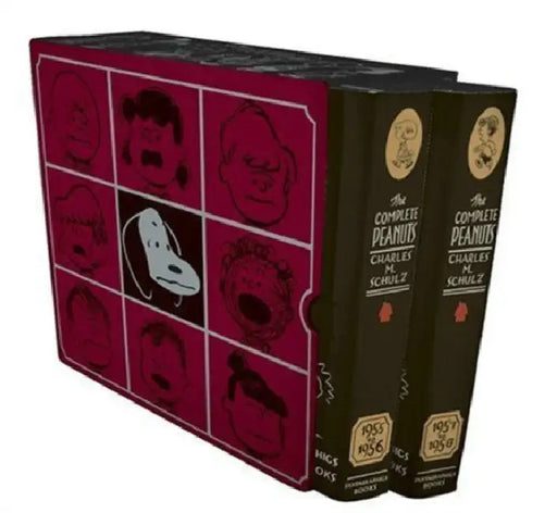 The Complete Peanuts 1955-1958: Gift Box Set - Hardcover by Charles M. Schulz, Matt Groening, Jonathan Franzen