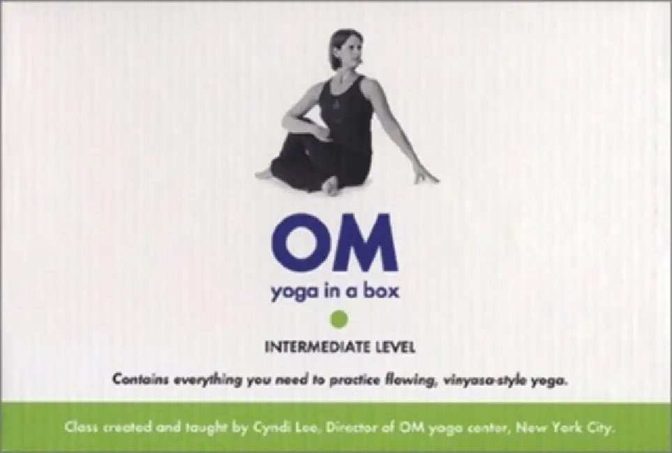 Om Yoga in a Box: Intermediate Level by Cyndi Lee