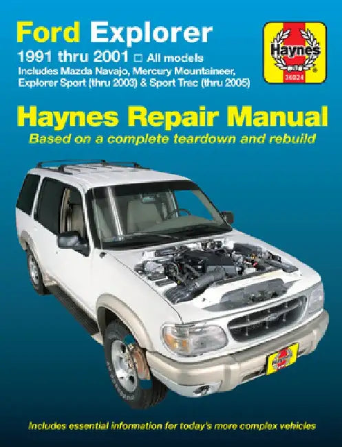 Ford Explorer: 1991-2001 by John Haynes