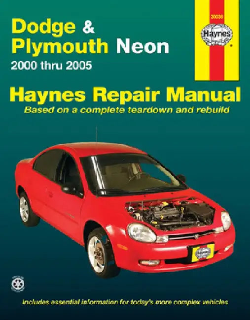 Dodge & Plymouth Neon '00 Thru '05: Automotive Repair Manual by Ken Freund