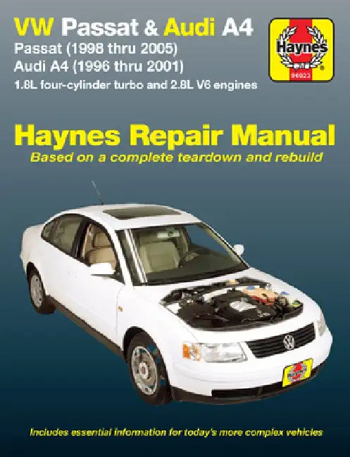 Haynes VW Passat & Audi A4 Automotive Repair Manual by J. J. Haynes
