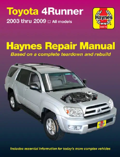 Toyota 4Runner, '03-'09 by John Haynes