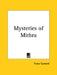 Mysteries of Mithra by Franz Valery Marie Cumont