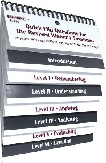Quick Flip Questions for the Revised Bloom Taxonomy by Linda G. Barton