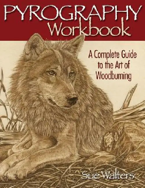 Pyrography Workbook: A Complete Guide to the Art of Woodburning by Sue Walters