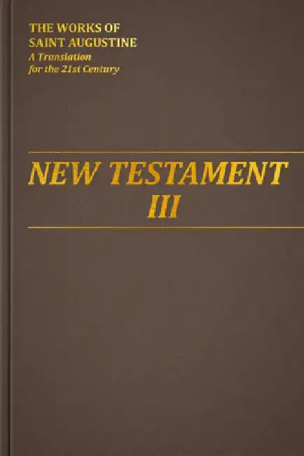 New Testament III by Boniface Ramsey