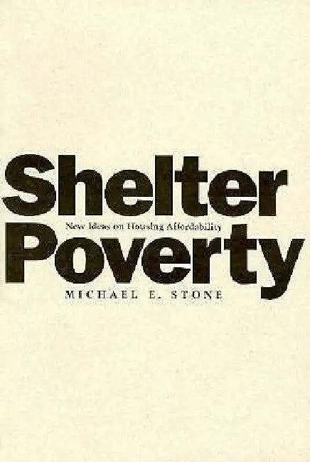 Shelter Poverty PB by Michael Stone