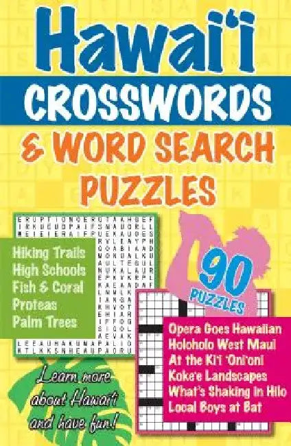 Hawaii Crosswords & Word Search Puzzles by Mutual Publishing