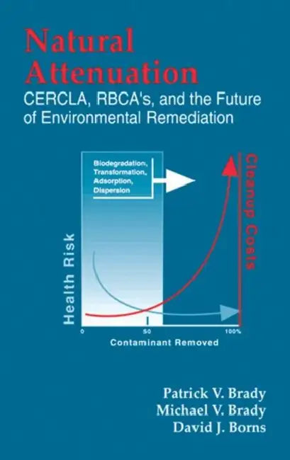 Natural Attenuation: Cercla, Rbcas, and the Future of Environmental Remediation by Patrick V. Brady, Michael V. Brady, David J. Borns