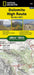 Dolomite High Route Map [Alta Via 1] Map by National Geographic Maps - Trails Illust