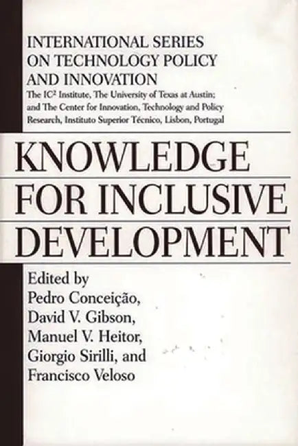 Knowledge for Inclusive Development by Unknown