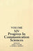 Progress in Communication Sciences, Volume 14: Mutual Influence in Interpersonal Communication by George A. Barnett