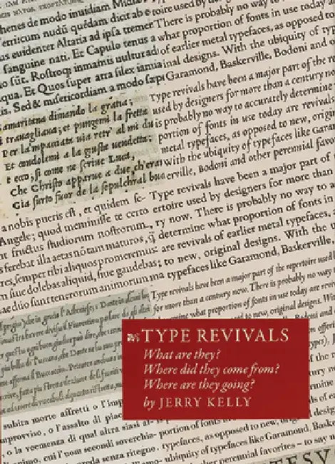 Type Revivals by Jerry Kelly