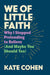 We of Little Faith: An Atheist Comes Clean (and Why You Should, Too) by Kate Cohen