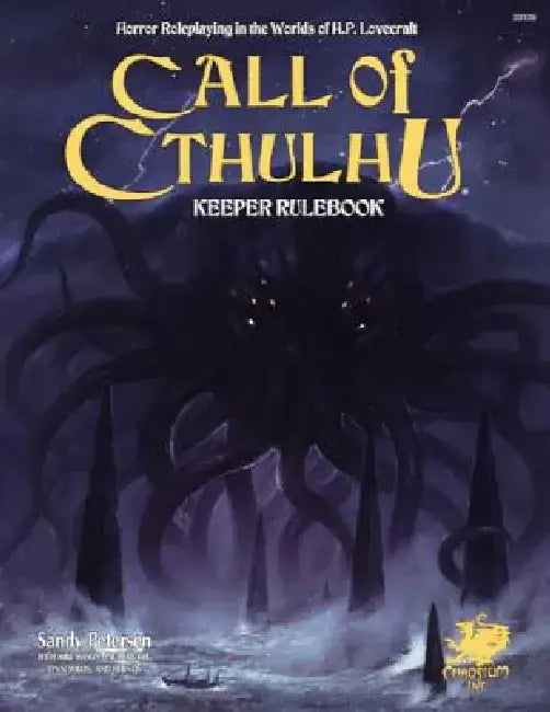 Call of Cthulhu Keeper Rulebook - Revised Seventh Edition: Horror Roleplaying in the Worlds of H.P. Lovecraft by Paul Fricker