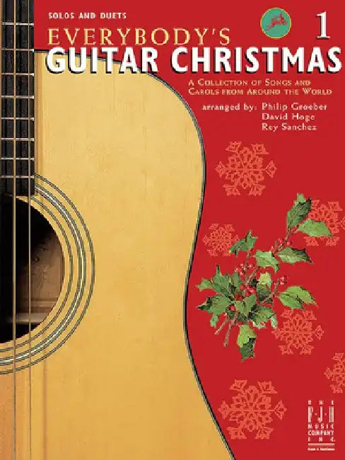 Everybody's Guitar Christmas, Book 1 by Philip Groeber