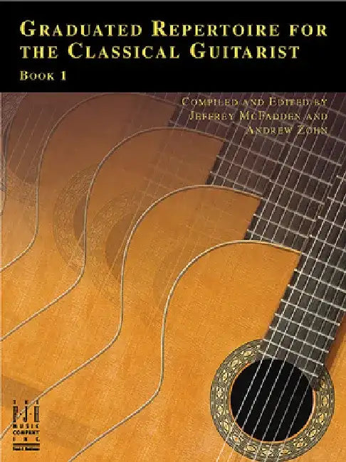 Graduated Repertoire for the Classical Guitarist, Book 1 by Jeffrey McFadden