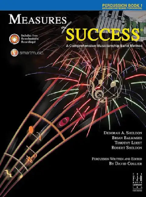 Measures of Success Percussion Book 1 by Deborah A. Sheldon