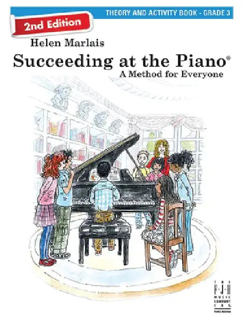 Succeeding at the Piano, Theory and Activity Book - Grade 3 by Helen Marlais