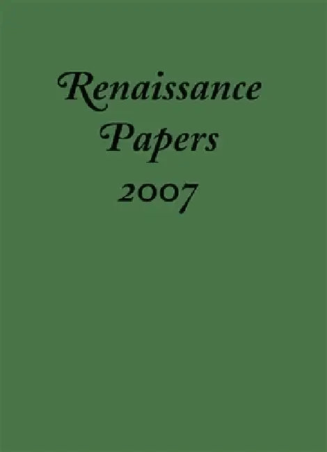 Renaissance Papers by Christopher Cobb, M. Thomas Hester, Christopher Hair