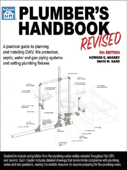 Plumber's Handbook Revised 6th Edition by Howard Massey