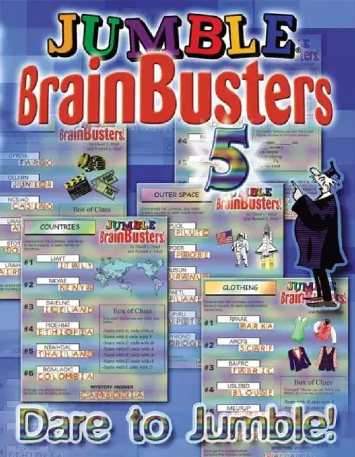 Jumble Brainbusters: Dare to Jumble! by David L. Hoyt