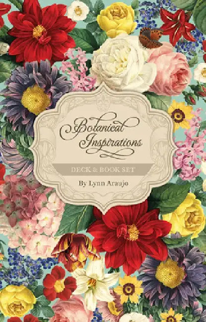 Botanical Inspirations Deck & Book Set [With Guidebook and Organza Pouch] by Lynn Araujo