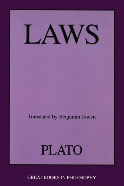 Laws: Plato by Plato, Benjamin Jowett