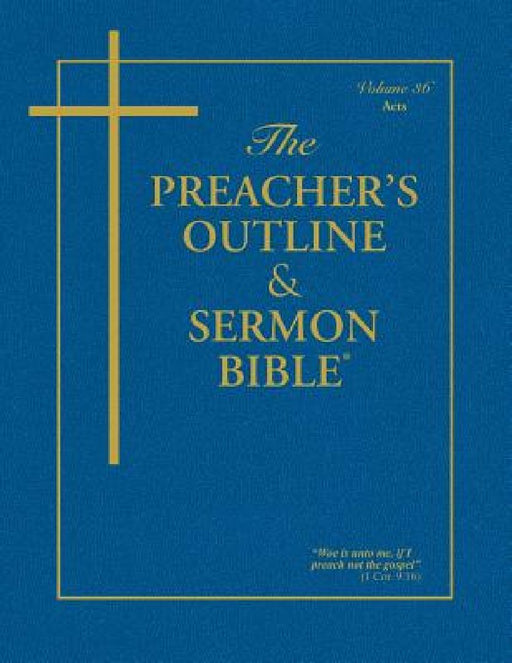 Preacher's Outline & Sermon Bible-KJV-Acts by Leadership Ministries Worldwide