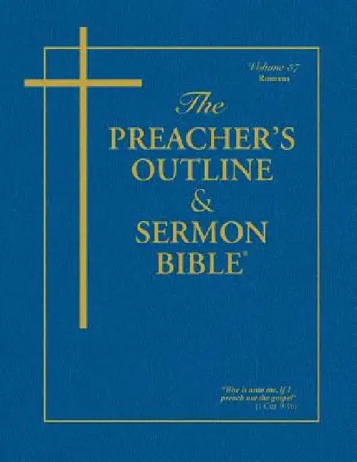Preacher's Outline & Sermon Bible-KJV-Romans by Leadership Ministries Worldwide