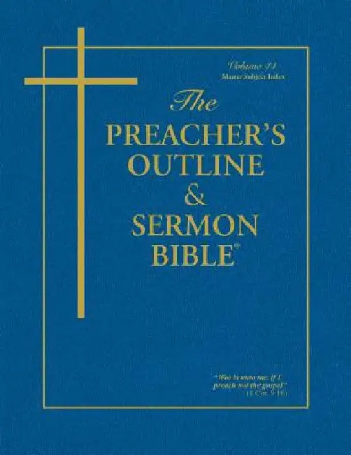 The Preacher's Outline & Sermon Bible: Master Subject Index by Leadership Ministries Worldwide