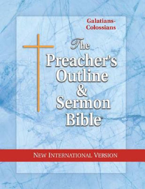 Preacher's Outline & Sermon Bible-NIV-Galatians-Colossians by Leadership Ministries Worldwide